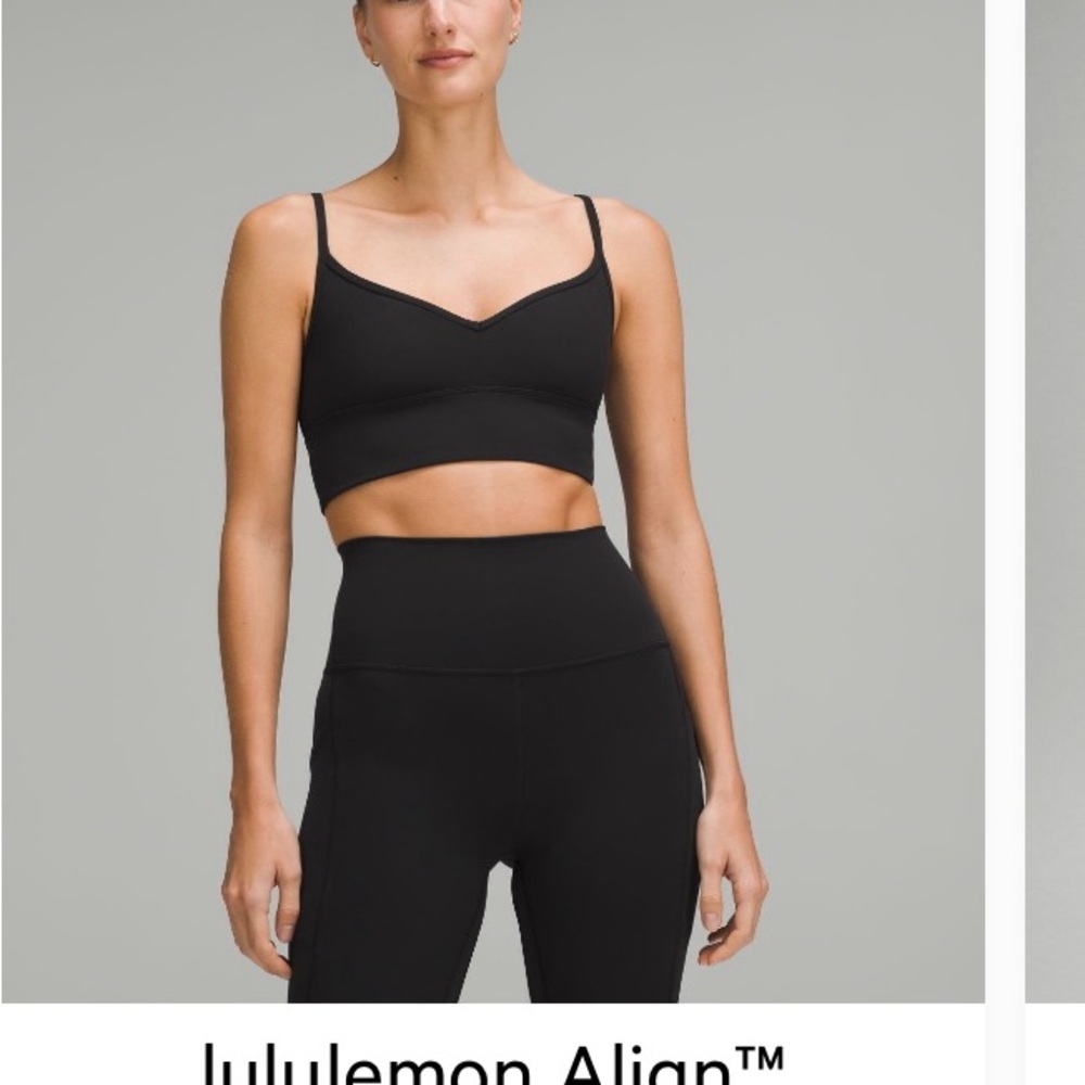 lululemon athletica sweetheart bra light support
